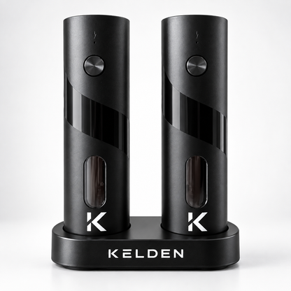 Kelden Electric Salt & Pepper Grinder Set