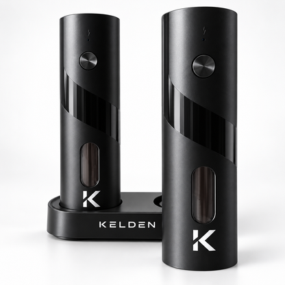 Kelden Electric Salt & Pepper Grinder Set